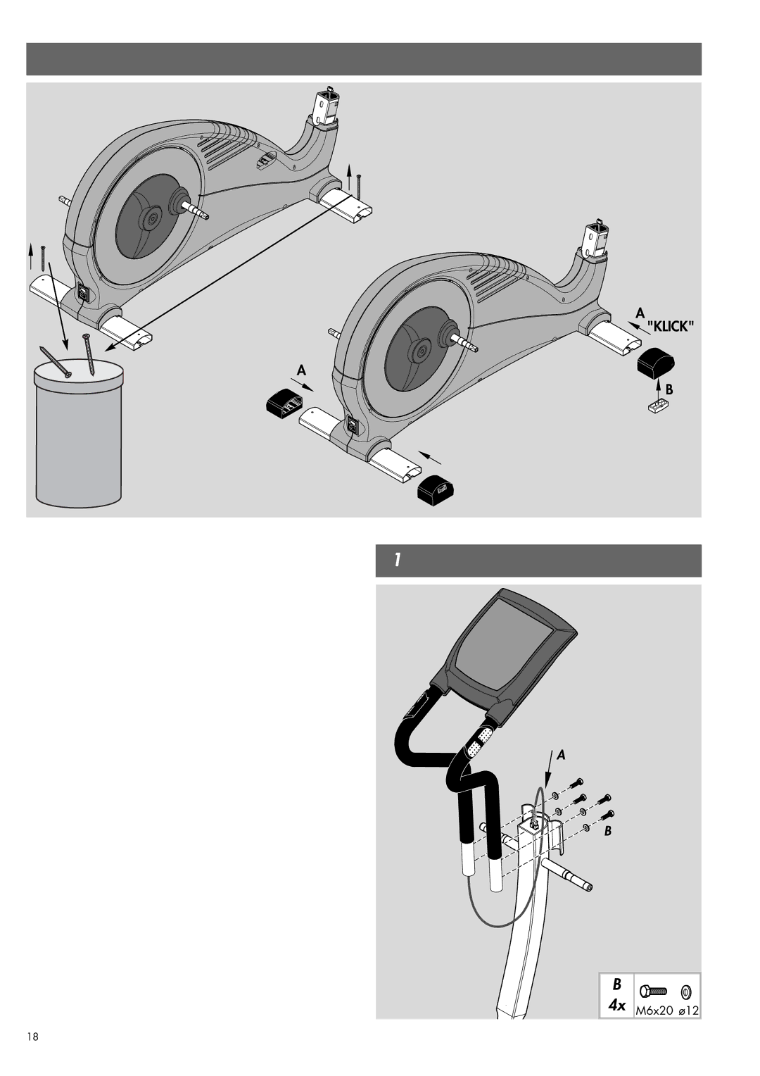 Kettler 07863-000 manual Klick 