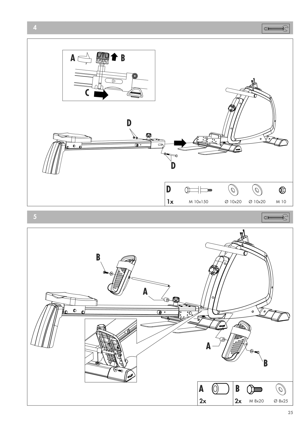 Kettler 07982-500 manual 10x150 10x20 8x20 8x25 