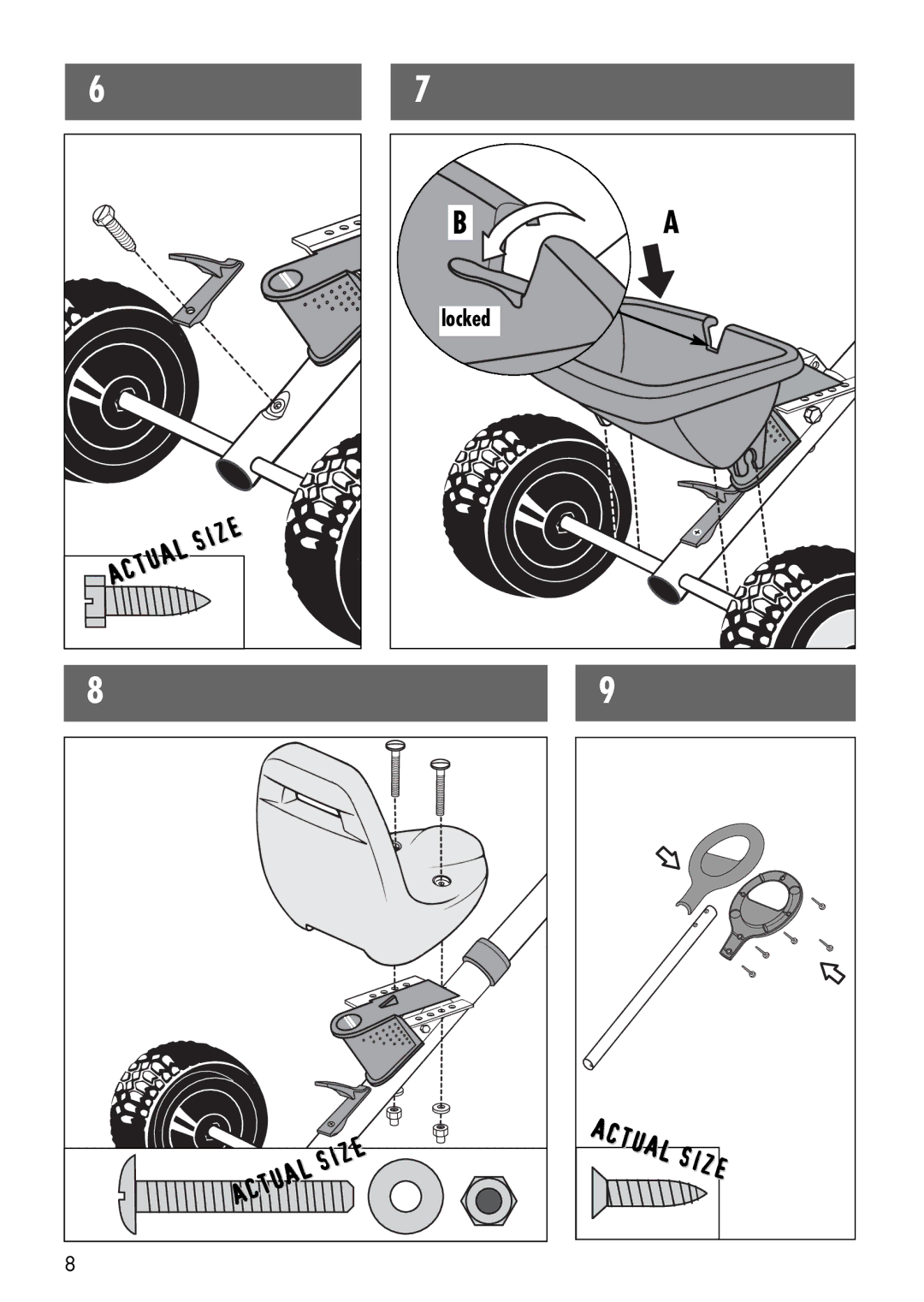 Kettler 08152-799 manual Actual 