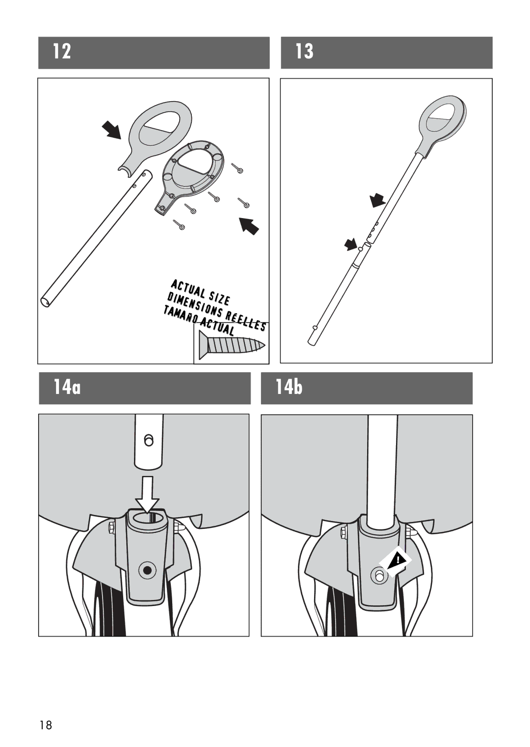 Kettler 08838-790 manual 14a 14b 