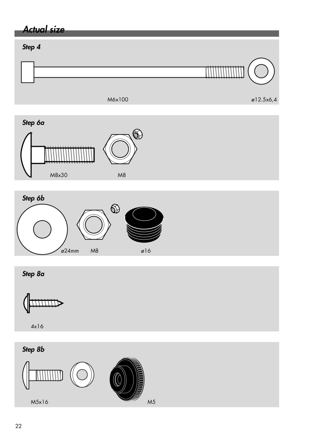 Kettler 08947-570 manual Step 