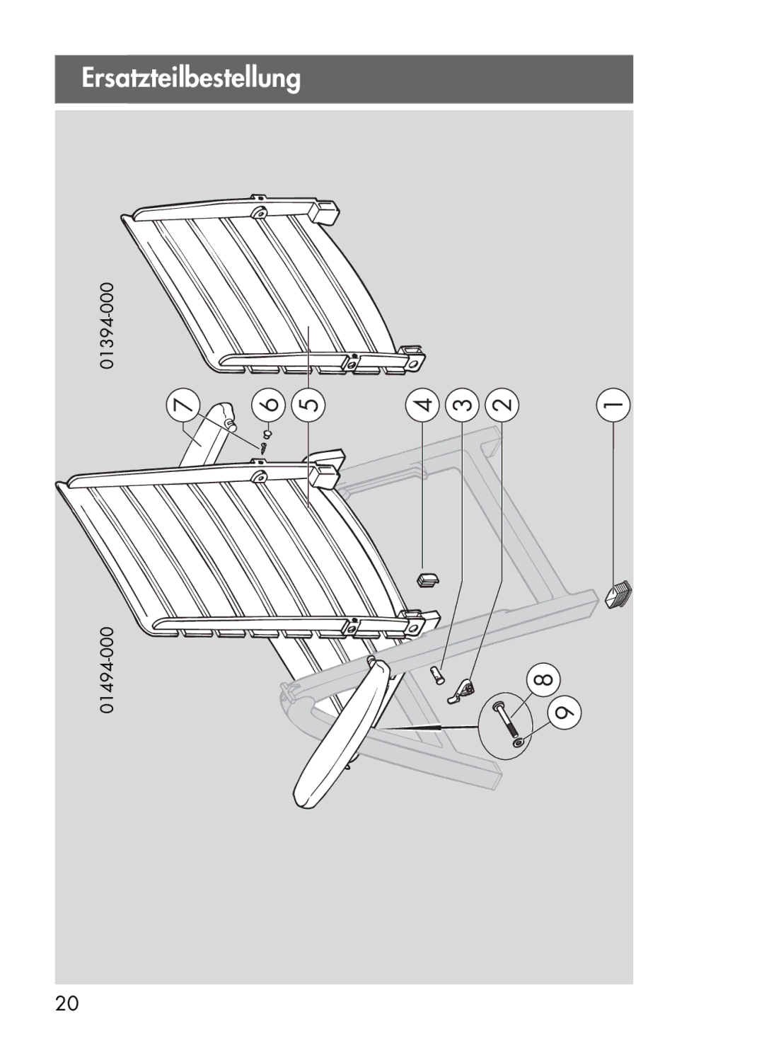 Kettler manual 01494-000 01394-000 