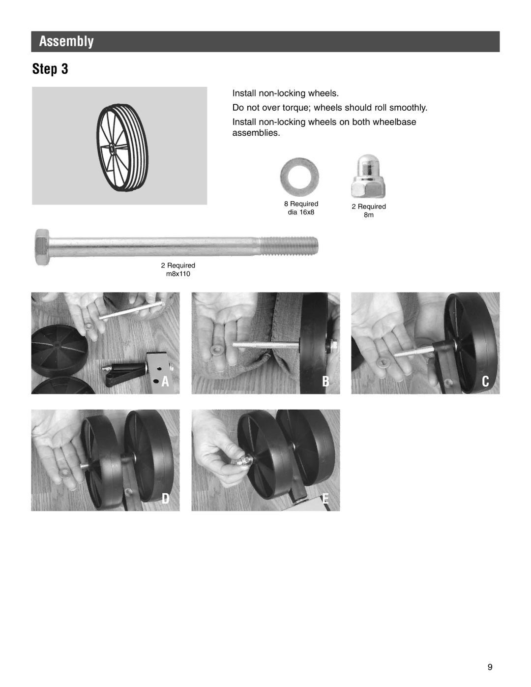 Kettler 7176-000-090-500, 7136-000-500 manual Abc 