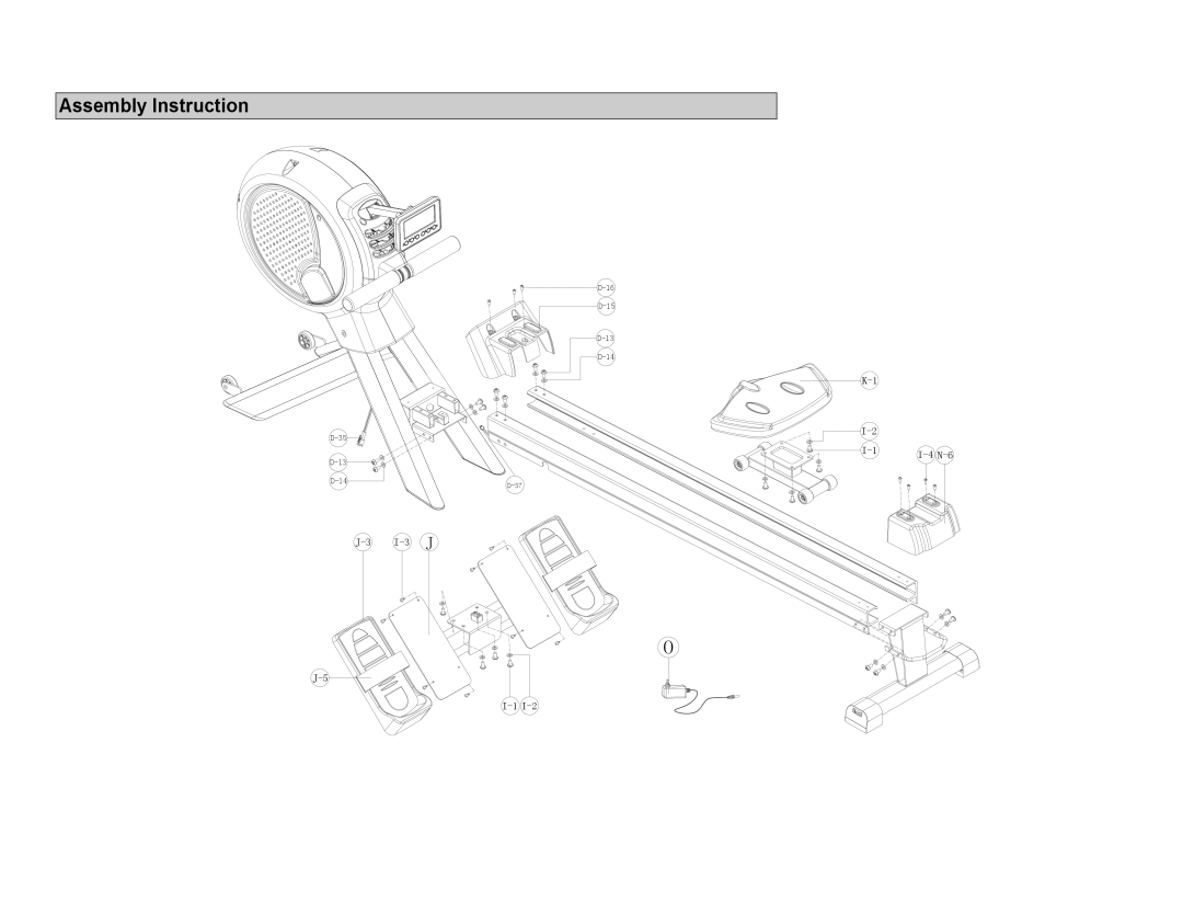 Kettler 7976-400, 7976-300 user manual Assembly Instruction 