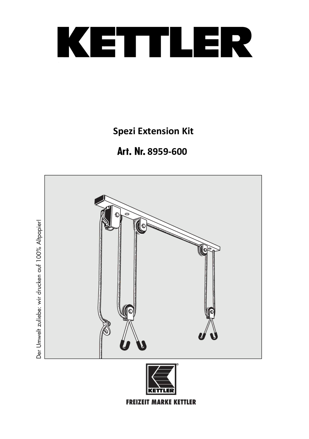 Kettler 8959-600 manual „Spezi 