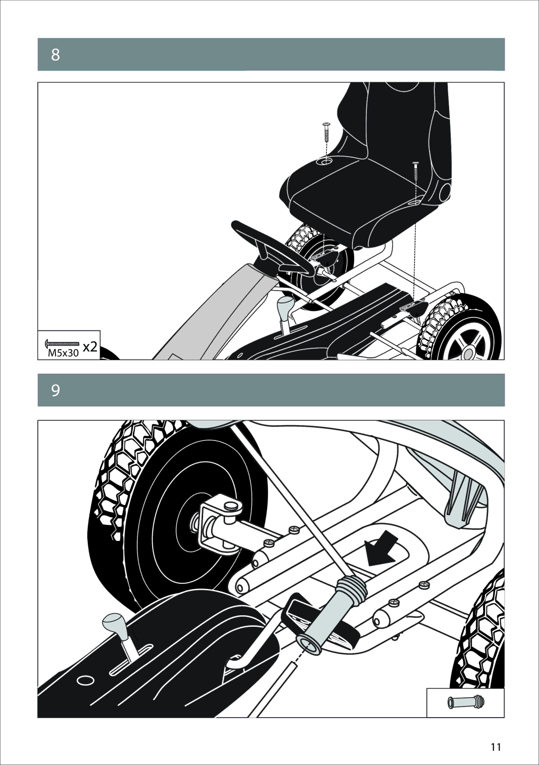 Kettler 9981-700 manual M5x30 