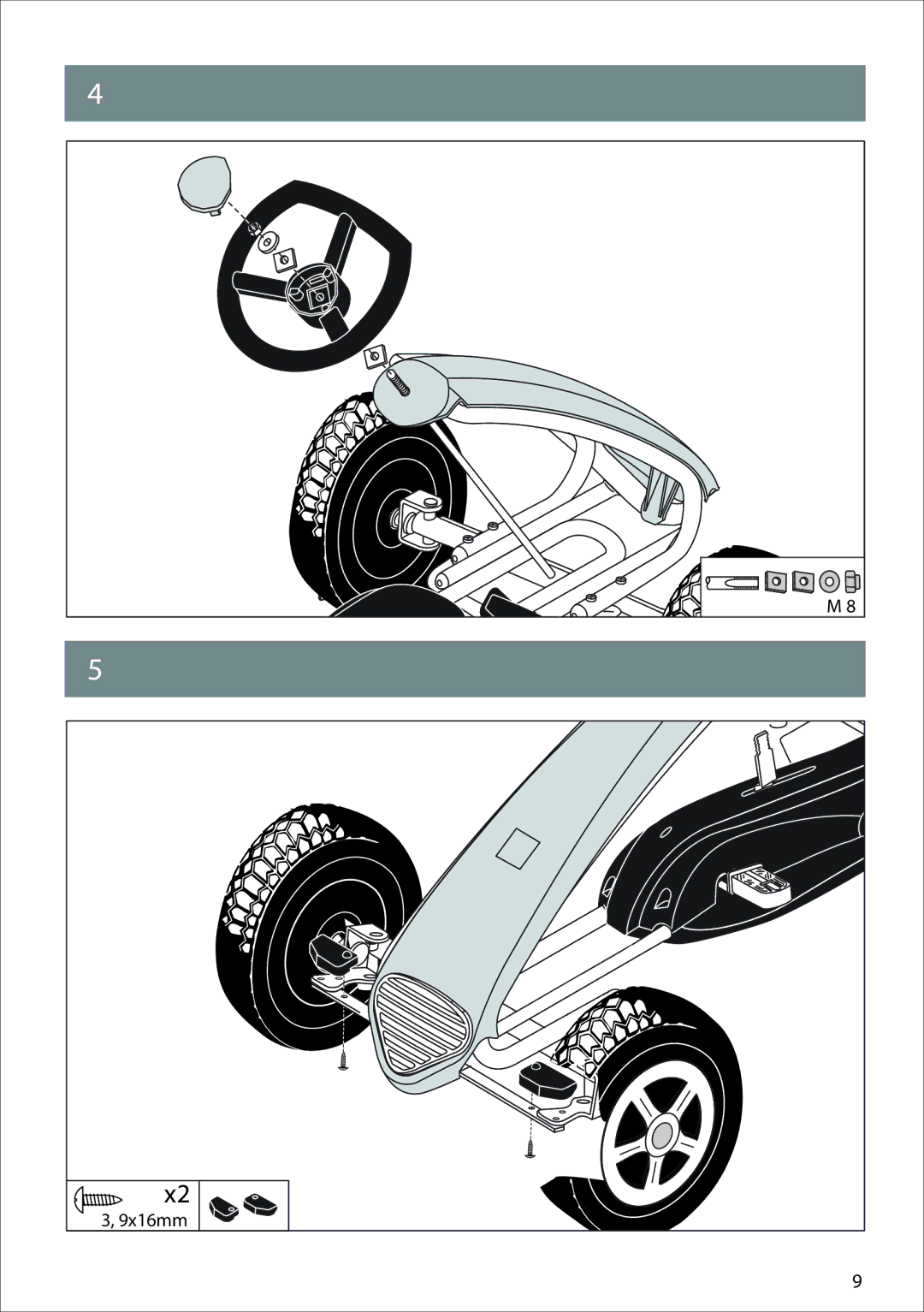 Kettler 9981-700 manual 9x16mm 