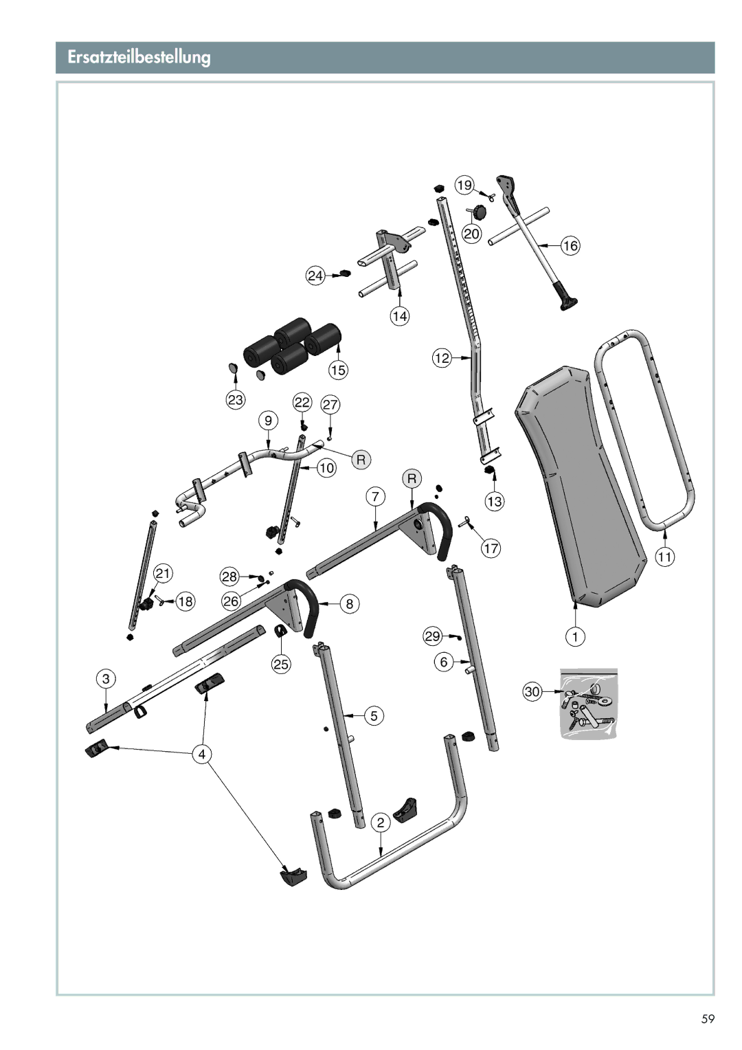 Kettler Art.-Nr. 07426-700 manual Ersatzteilbestellung 