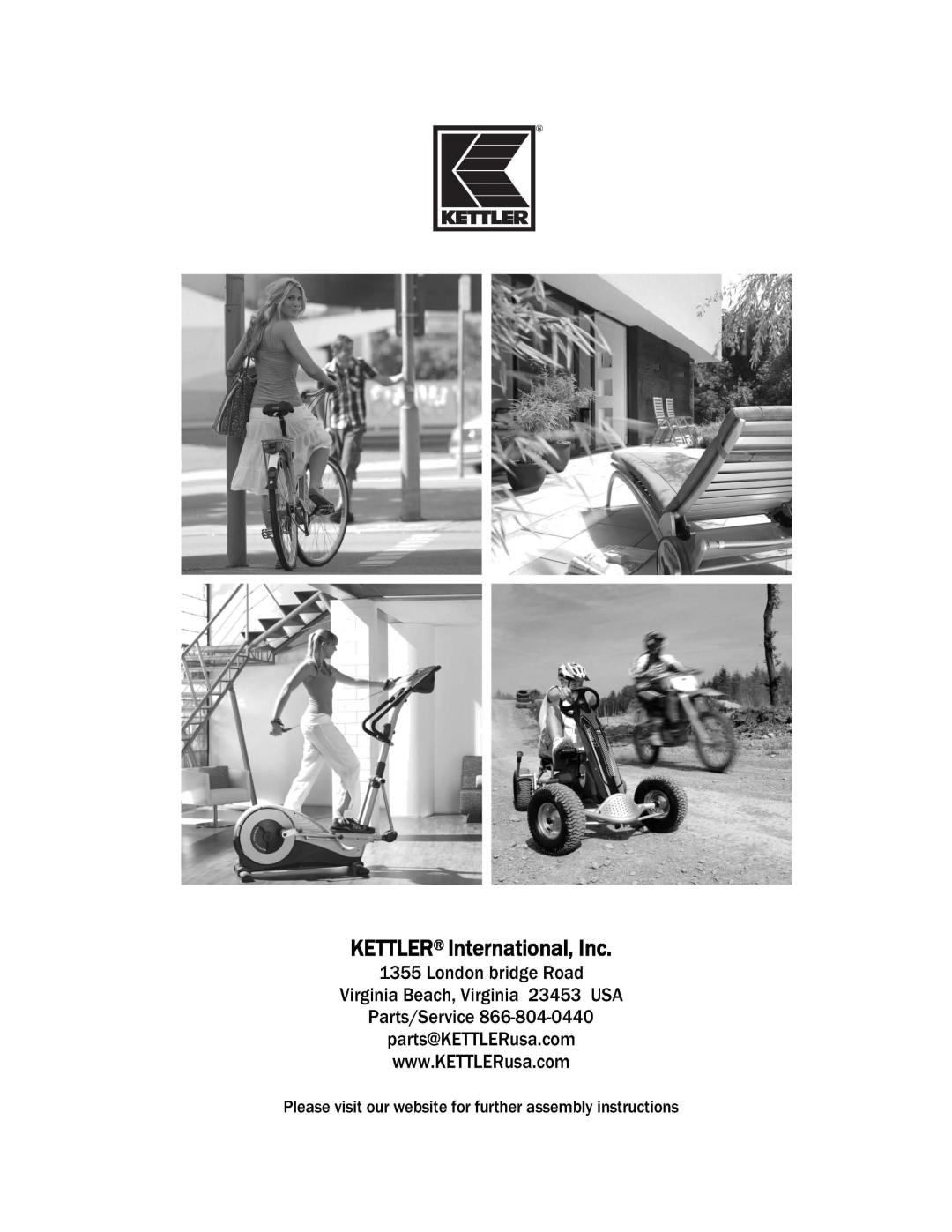 Kettler KT499-400, KT499-200 manual 