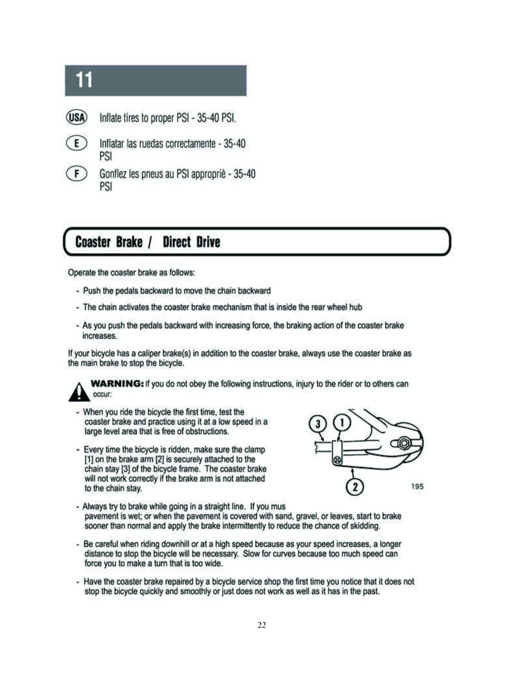 Kettler KT902-189, KT902-181 manual 