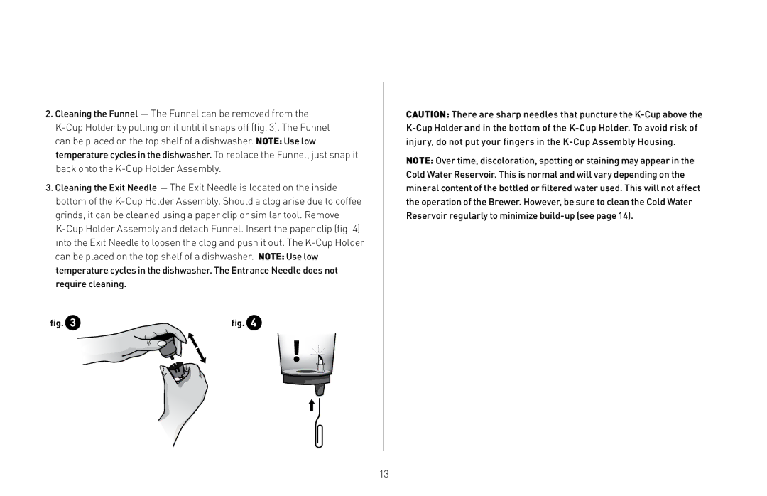 Keurig B31, 20079 owner manual 