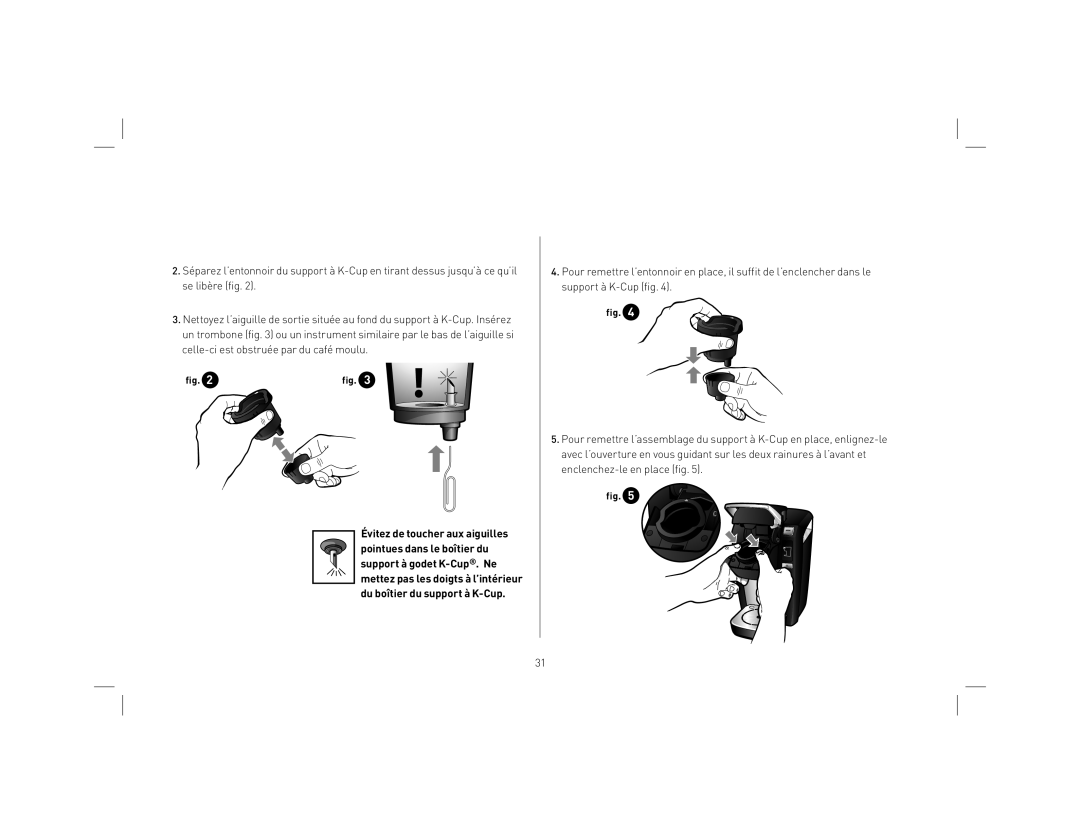 Keurig KB31 owner manual 