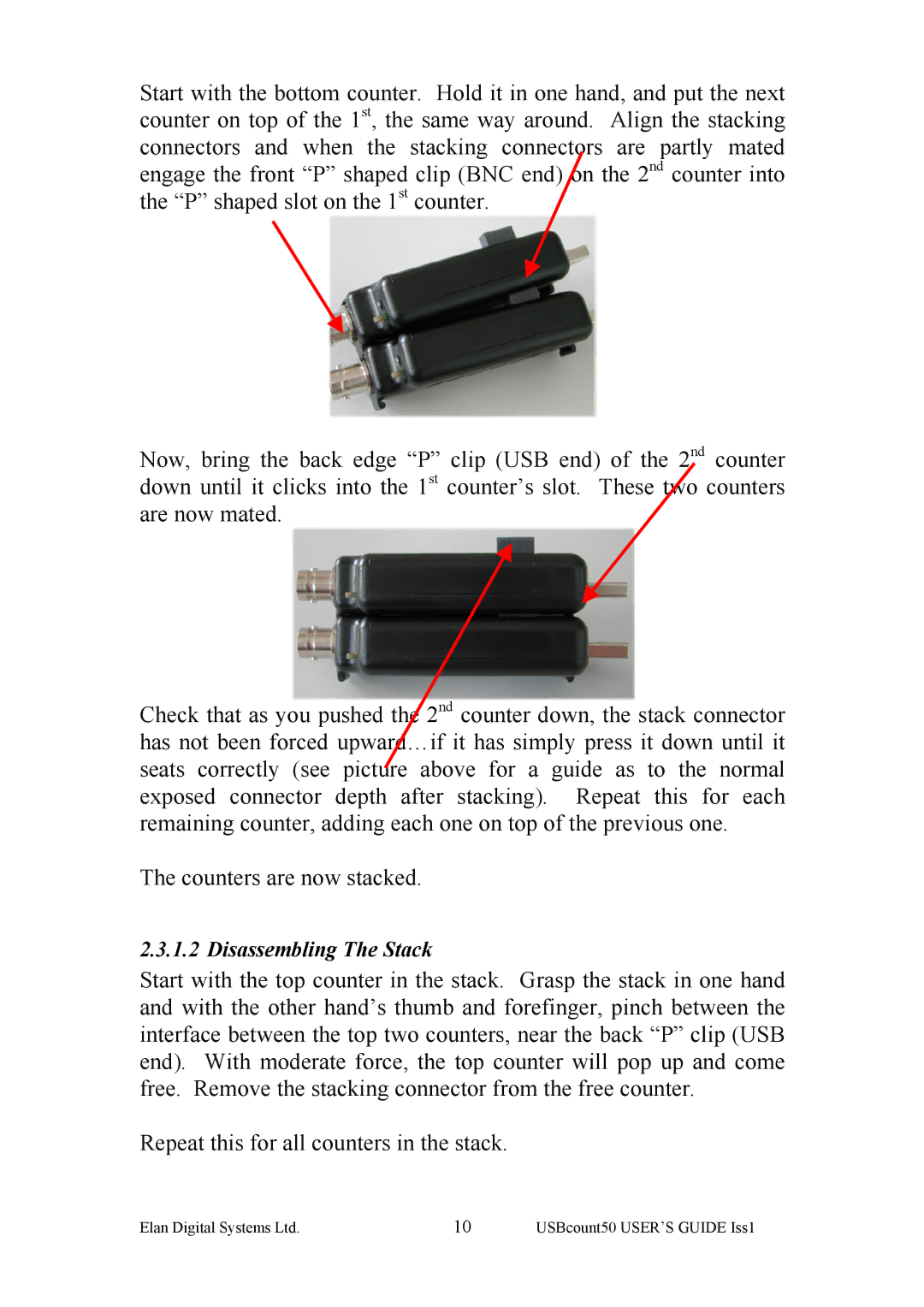 Key Digital ES381 manual Disassembling The Stack 