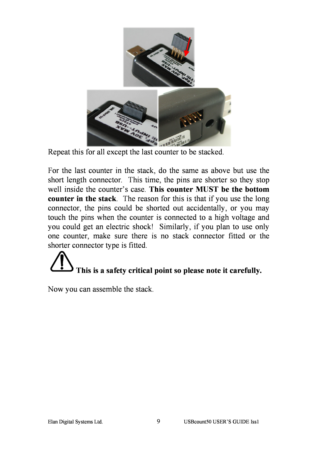 Key Digital ES381 manual This is a safety critical point so please note it carefully 