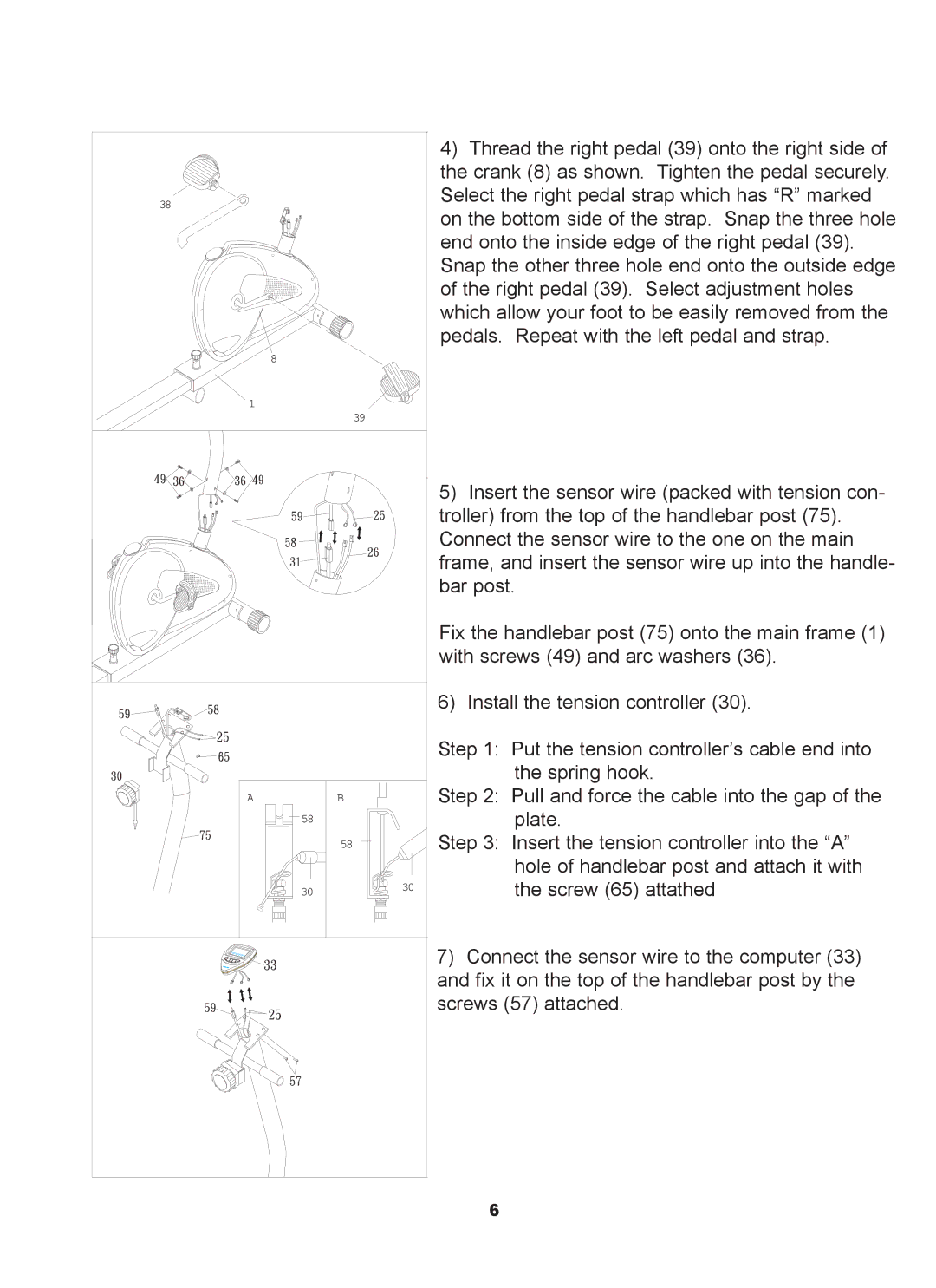 Keys Fitness 5.2 Recumbent owner manual 