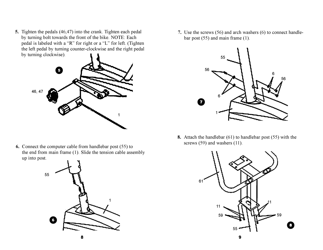 Keys Fitness 530U owner manual 