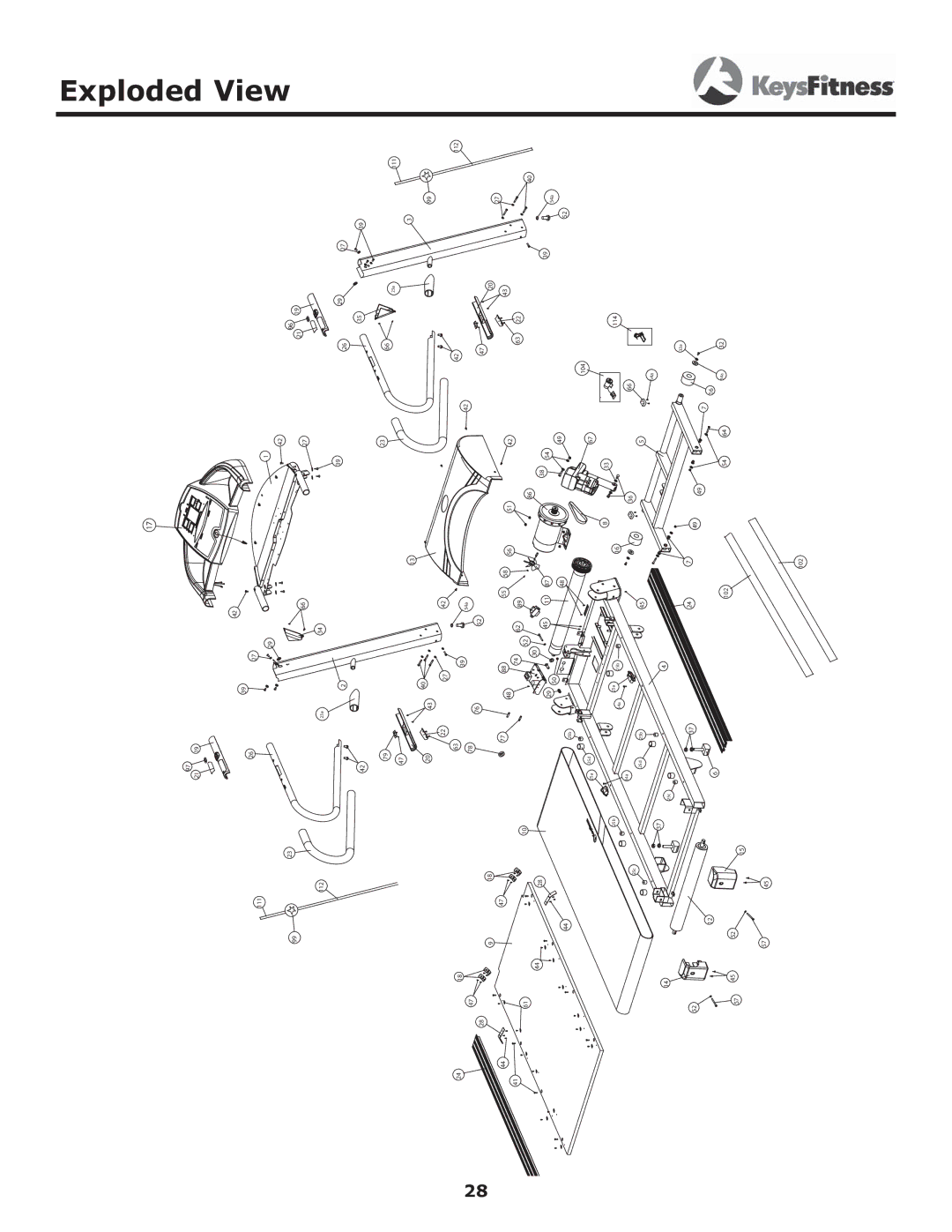 Keys Fitness 6600t owner manual View 