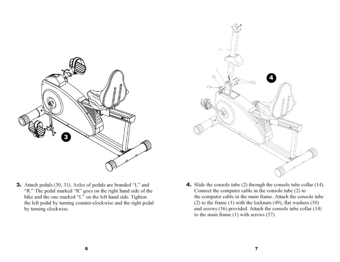 Keys Fitness 920R owner manual 