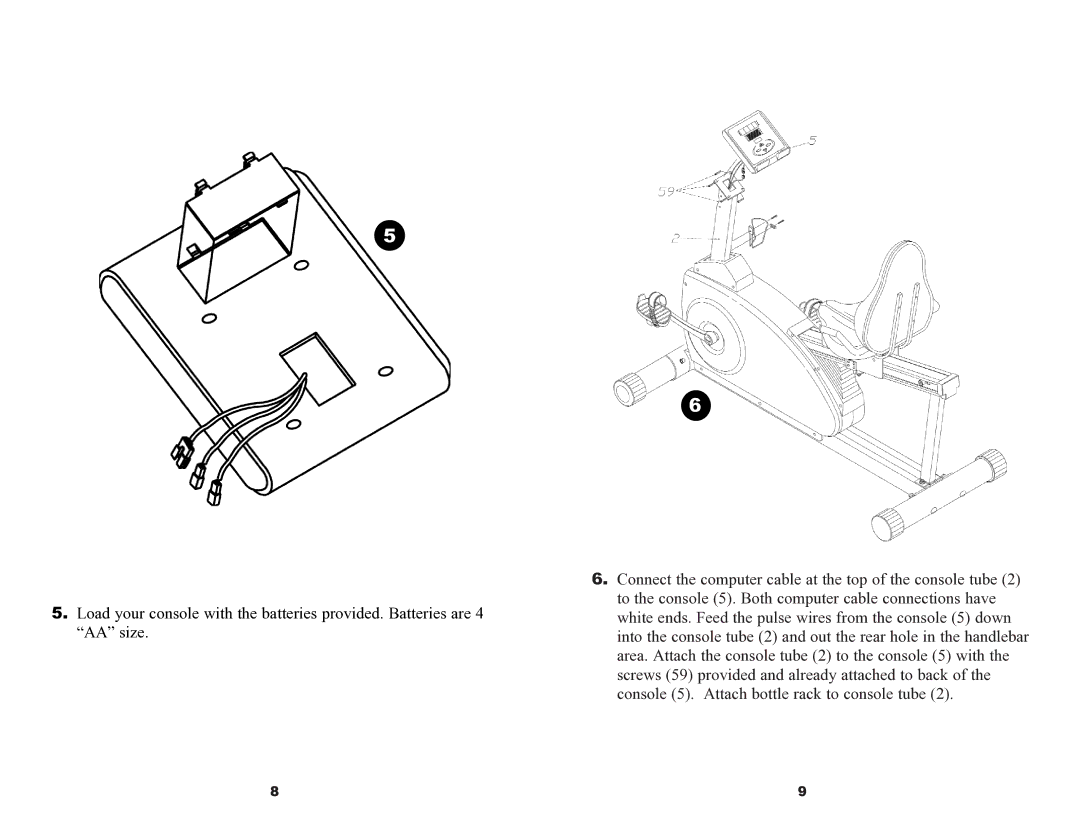 Keys Fitness 920R owner manual 