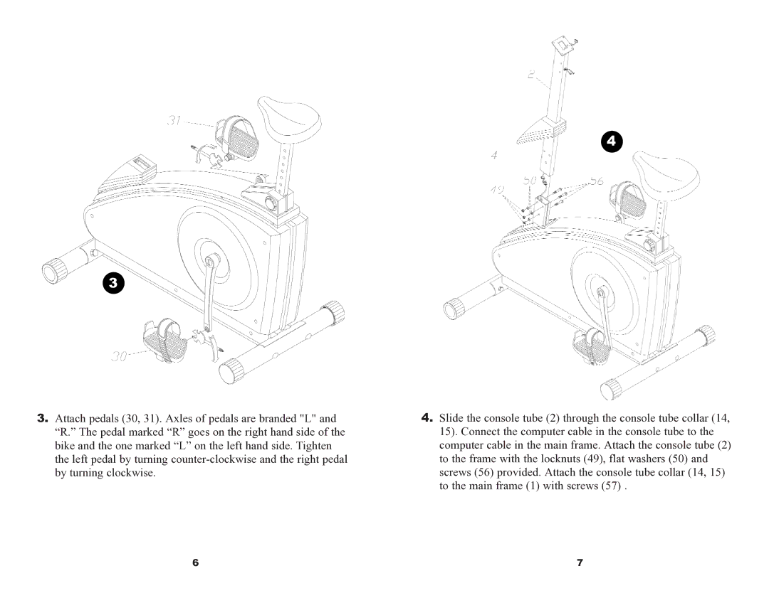 Keys Fitness 920U owner manual 