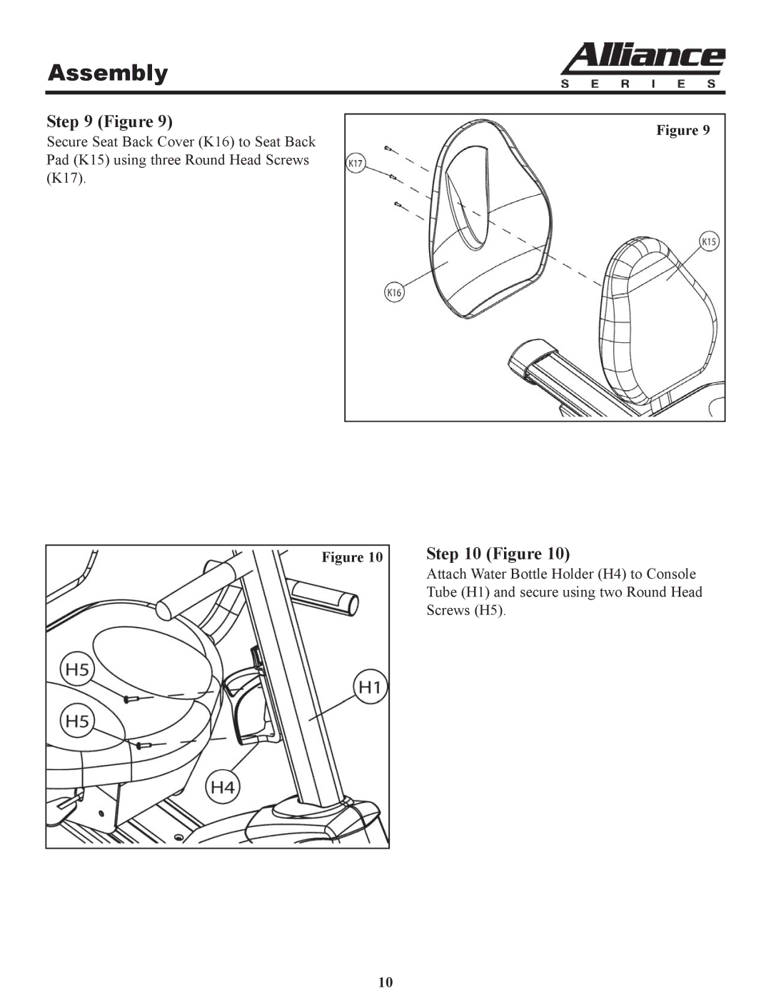 Keys Fitness A7r owner manual Assembly 