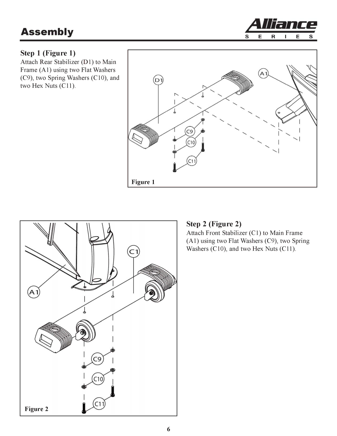 Keys Fitness A7r owner manual Assembly 