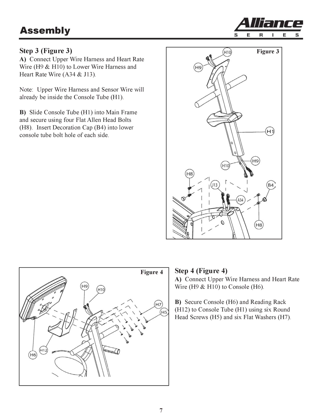 Keys Fitness A7r owner manual Assembly 