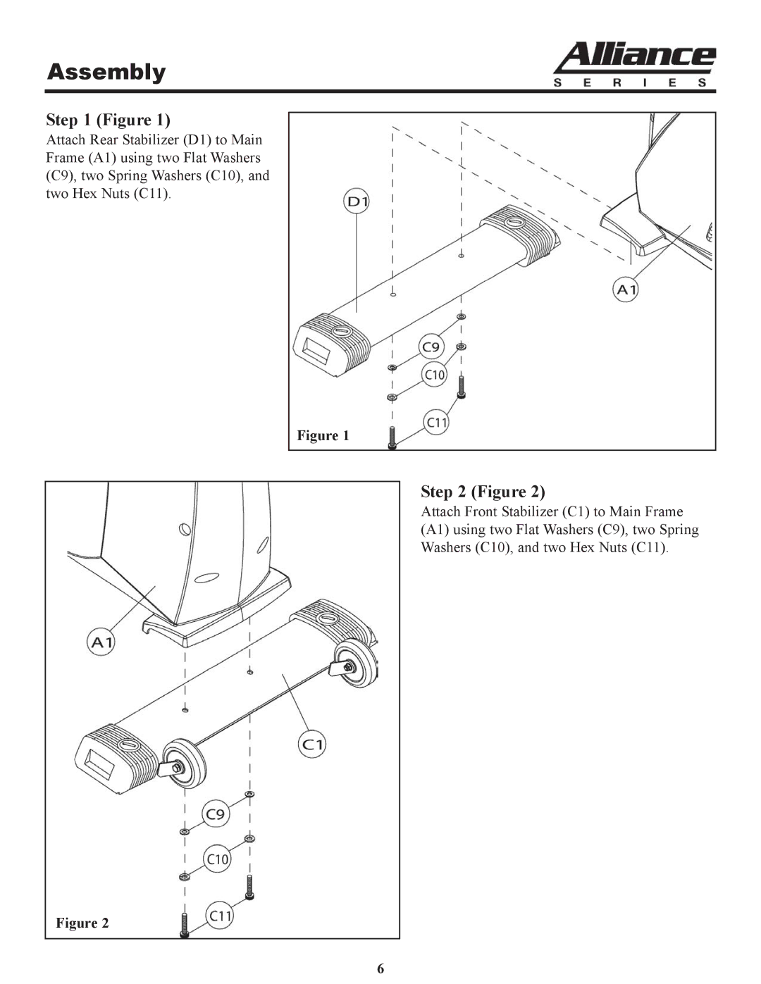 Keys Fitness A7u owner manual Assembly 