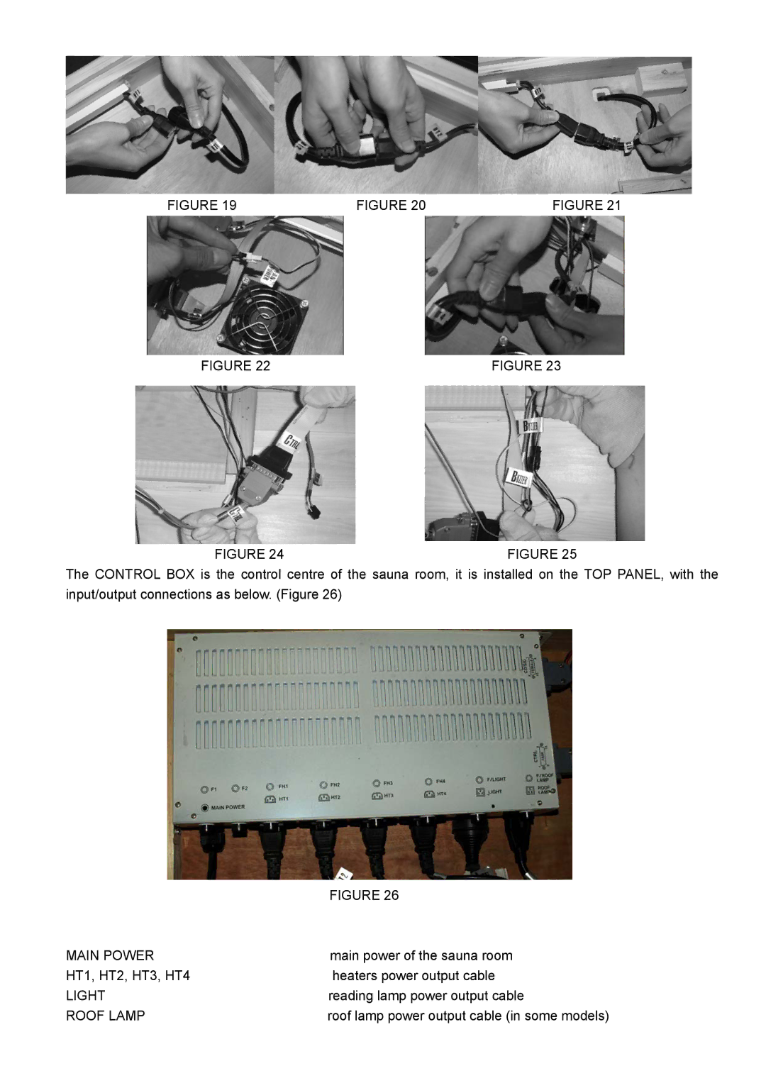 Keys Fitness BS-9202 owner manual Main Power 