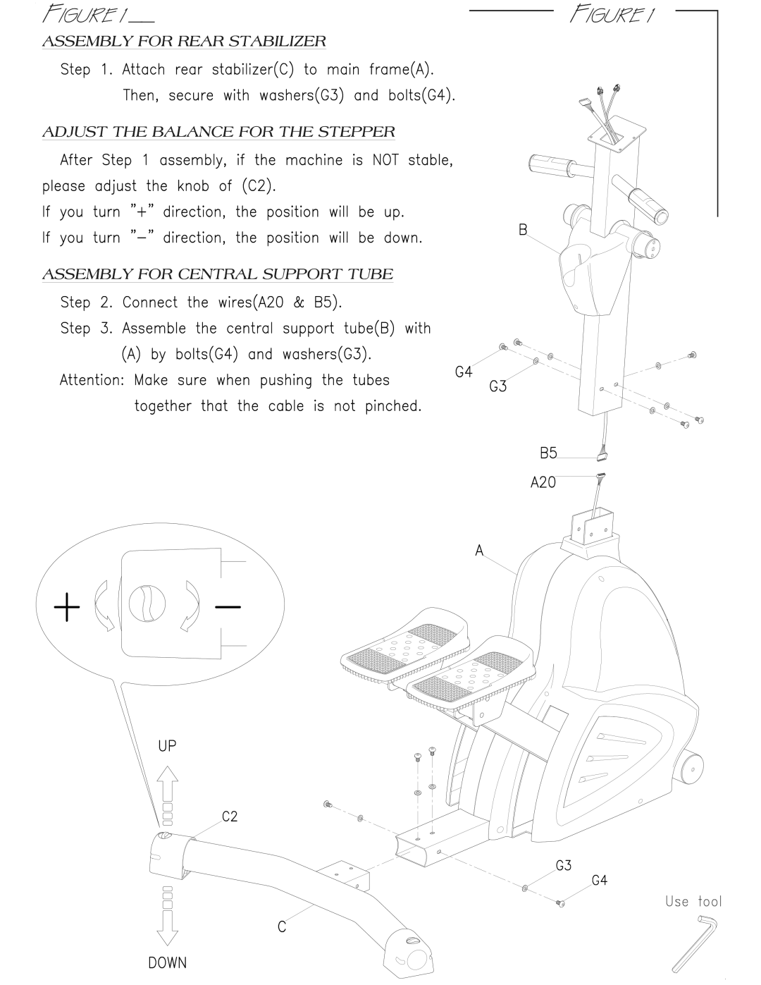 Keys Fitness CM707S owner manual 