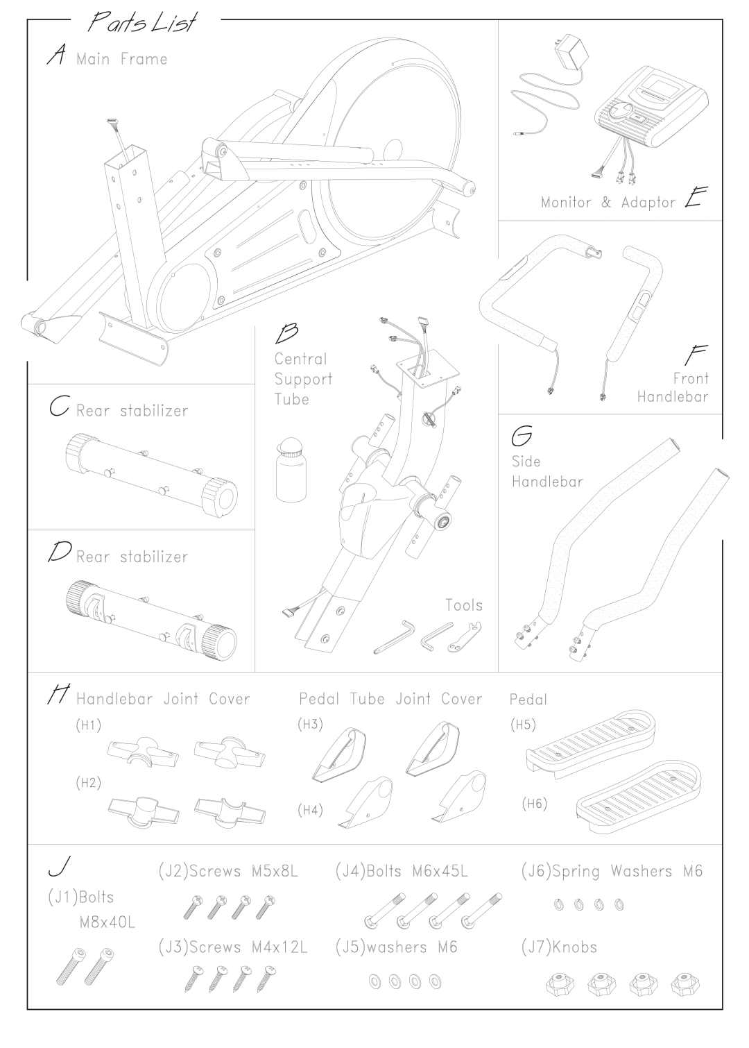 Keys Fitness CM708EL owner manual 