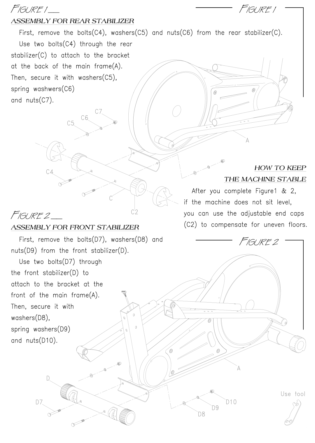 Keys Fitness CM708EL owner manual 