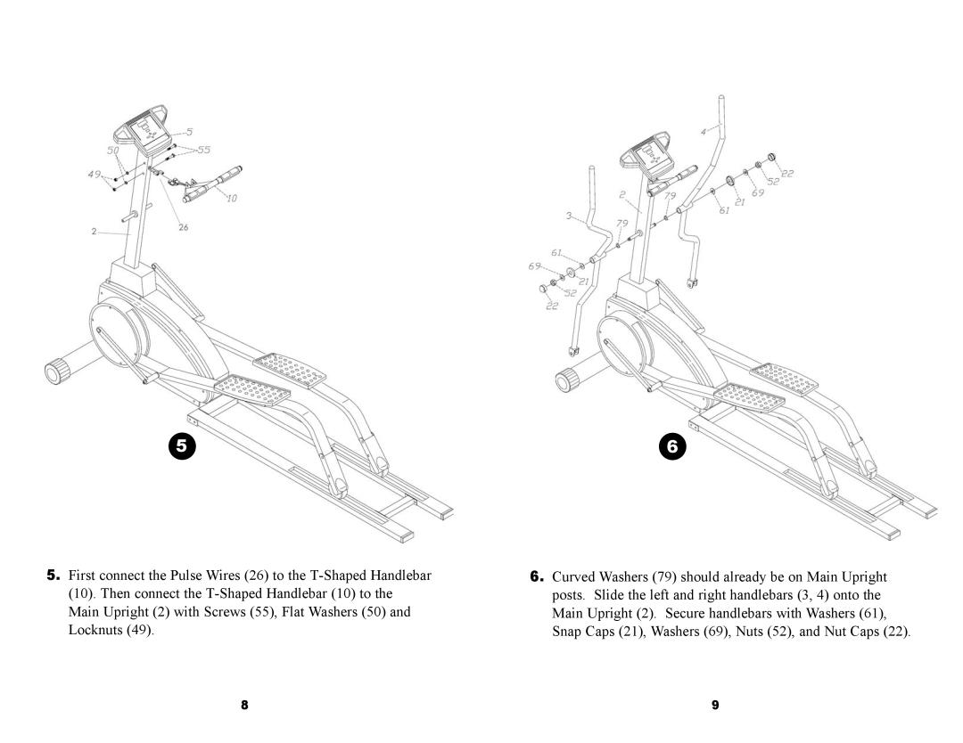 Keys Fitness CM850EL owner manual 