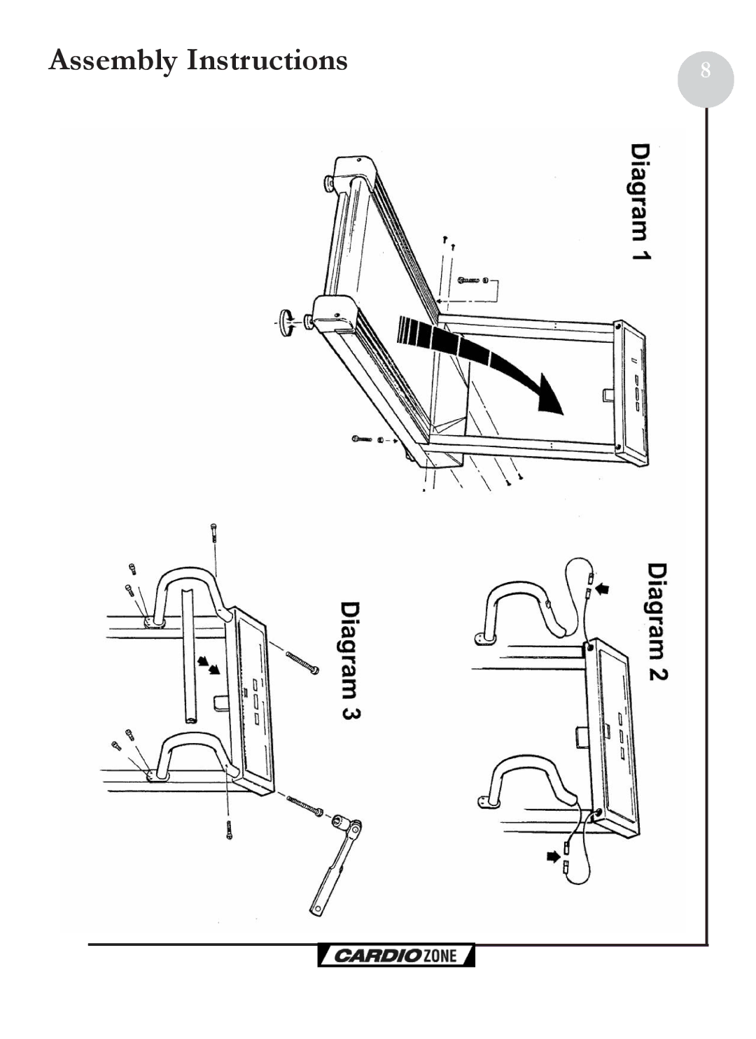 Keys Fitness CZCLUBMAX owner manual Assembly Instructions 