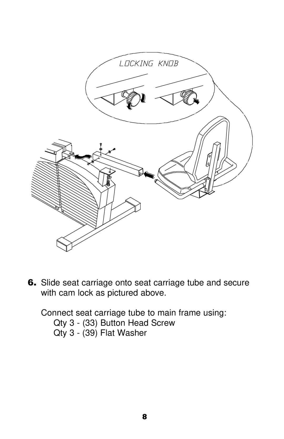 Keys Fitness Discovery 6.0R owner manual 