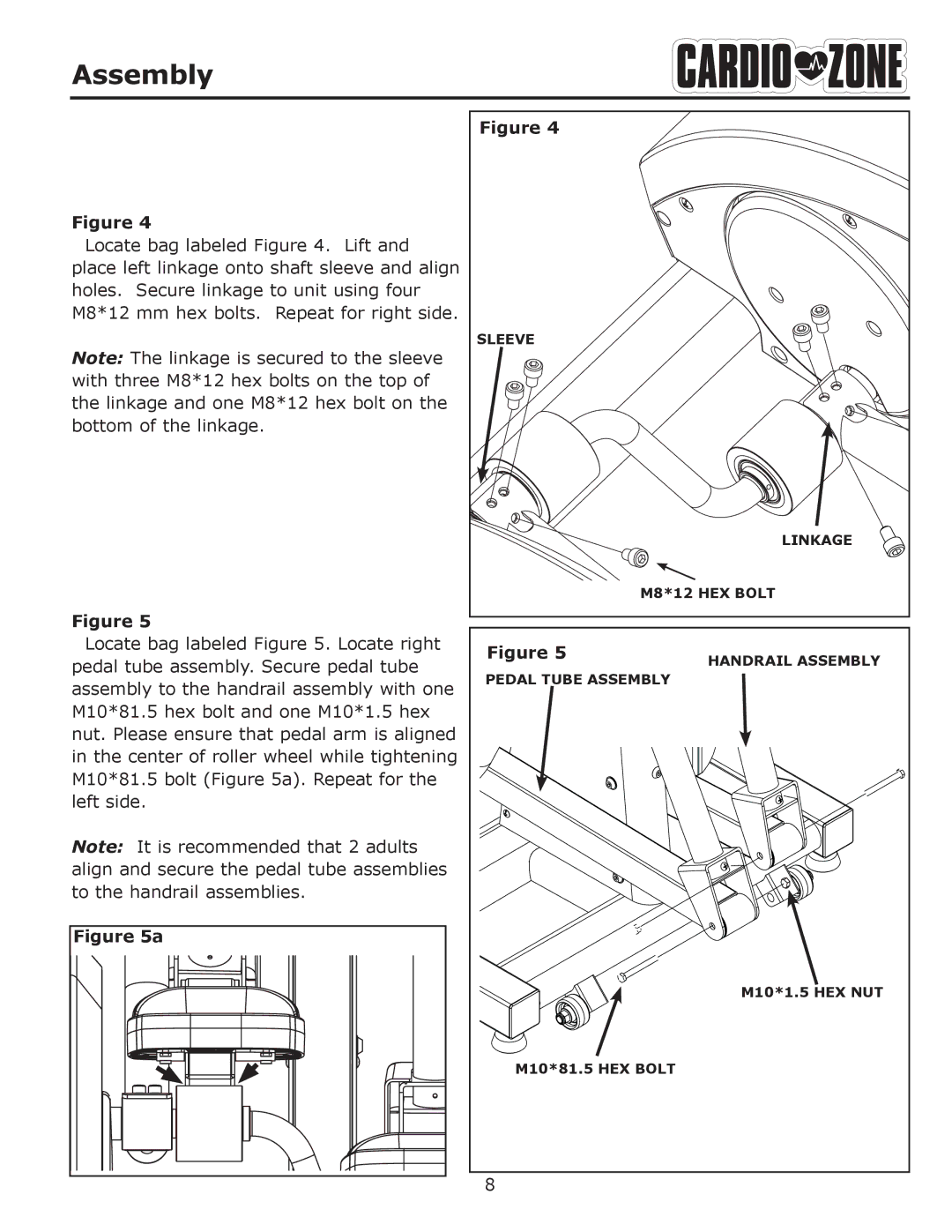 Keys Fitness E-CZ200 owner manual Sleeve 