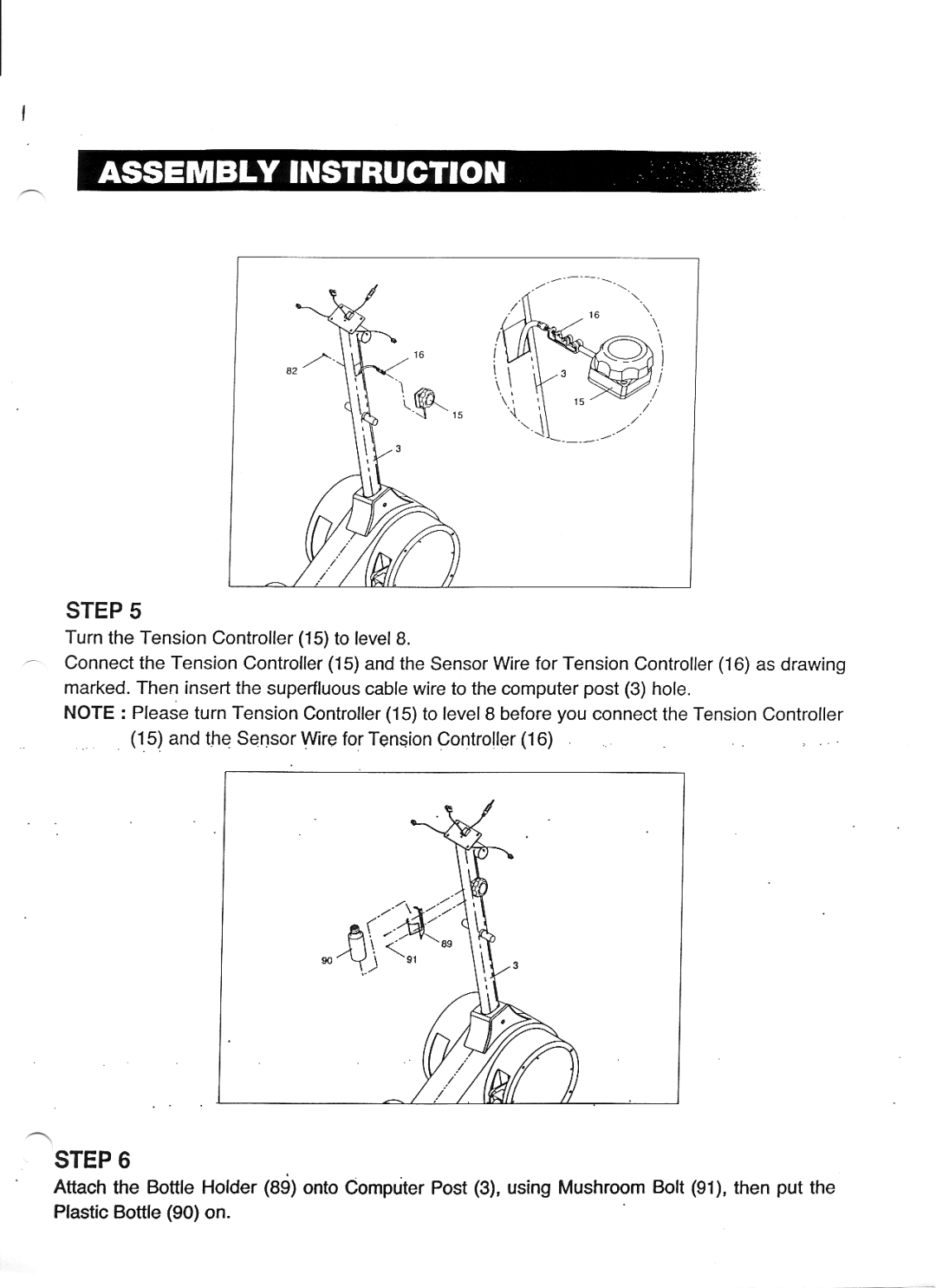Keys Fitness ET4000 manual 