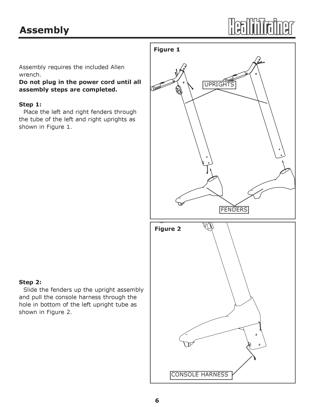 Keys Fitness HT-CLASSIC owner manual Uprights 