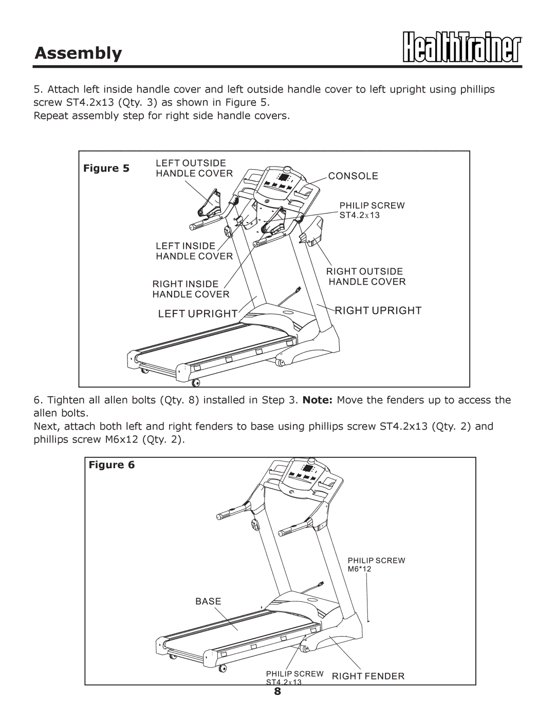 Keys Fitness HT-ELITE owner manual Assembly 