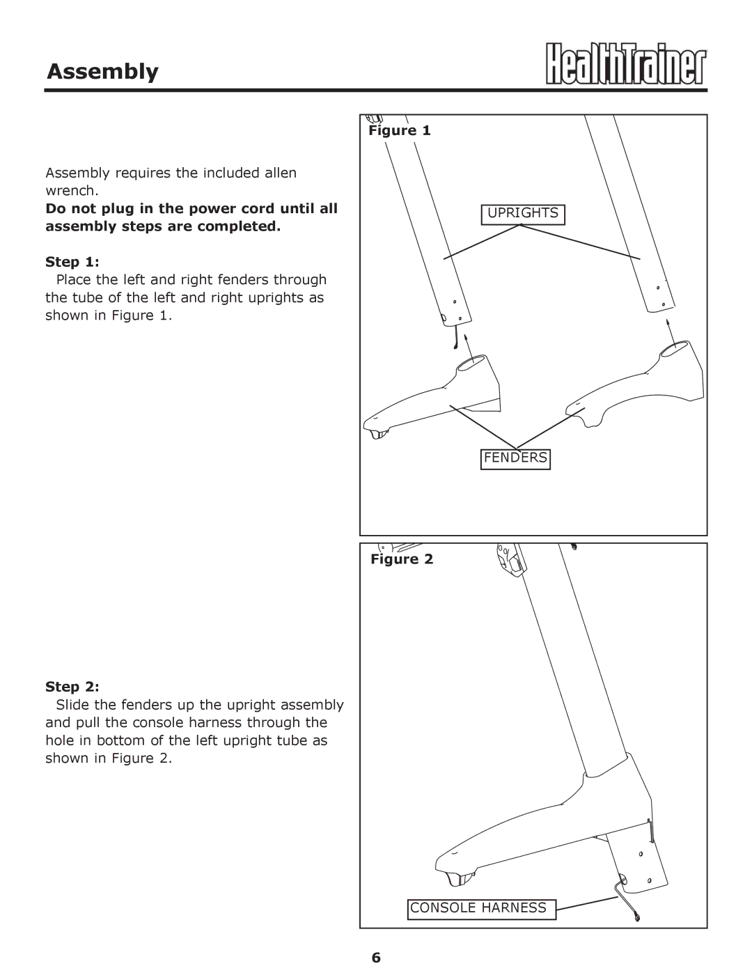 Keys Fitness HT-PRO owner manual Uprights 