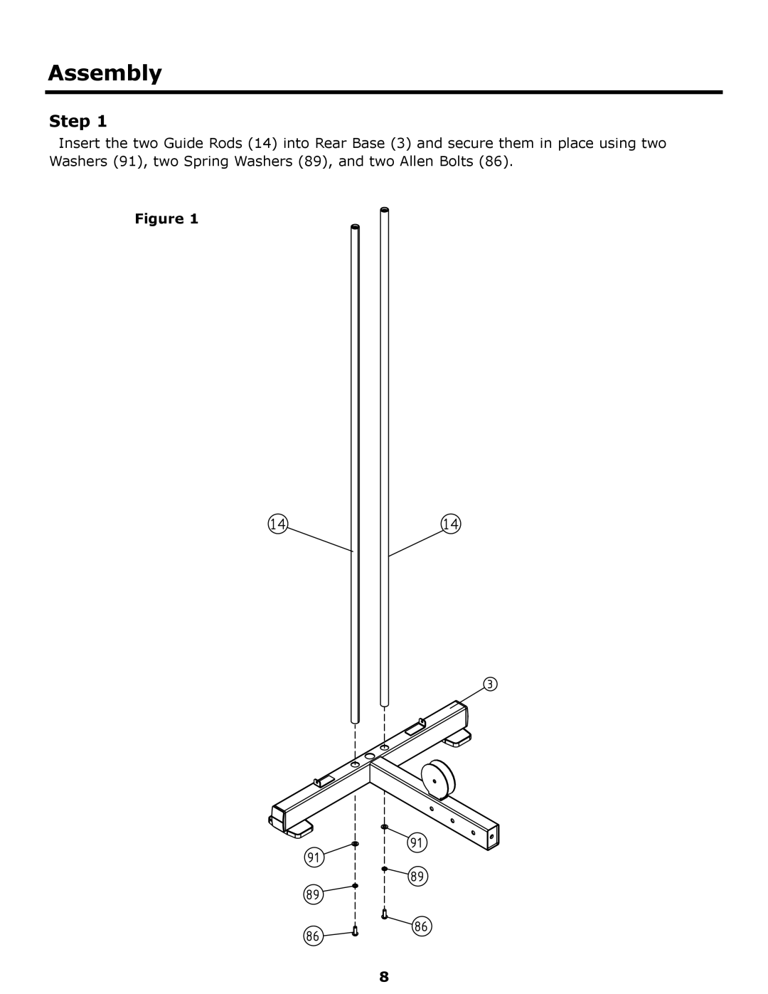 Keys Fitness KF-1560 owner manual Step 