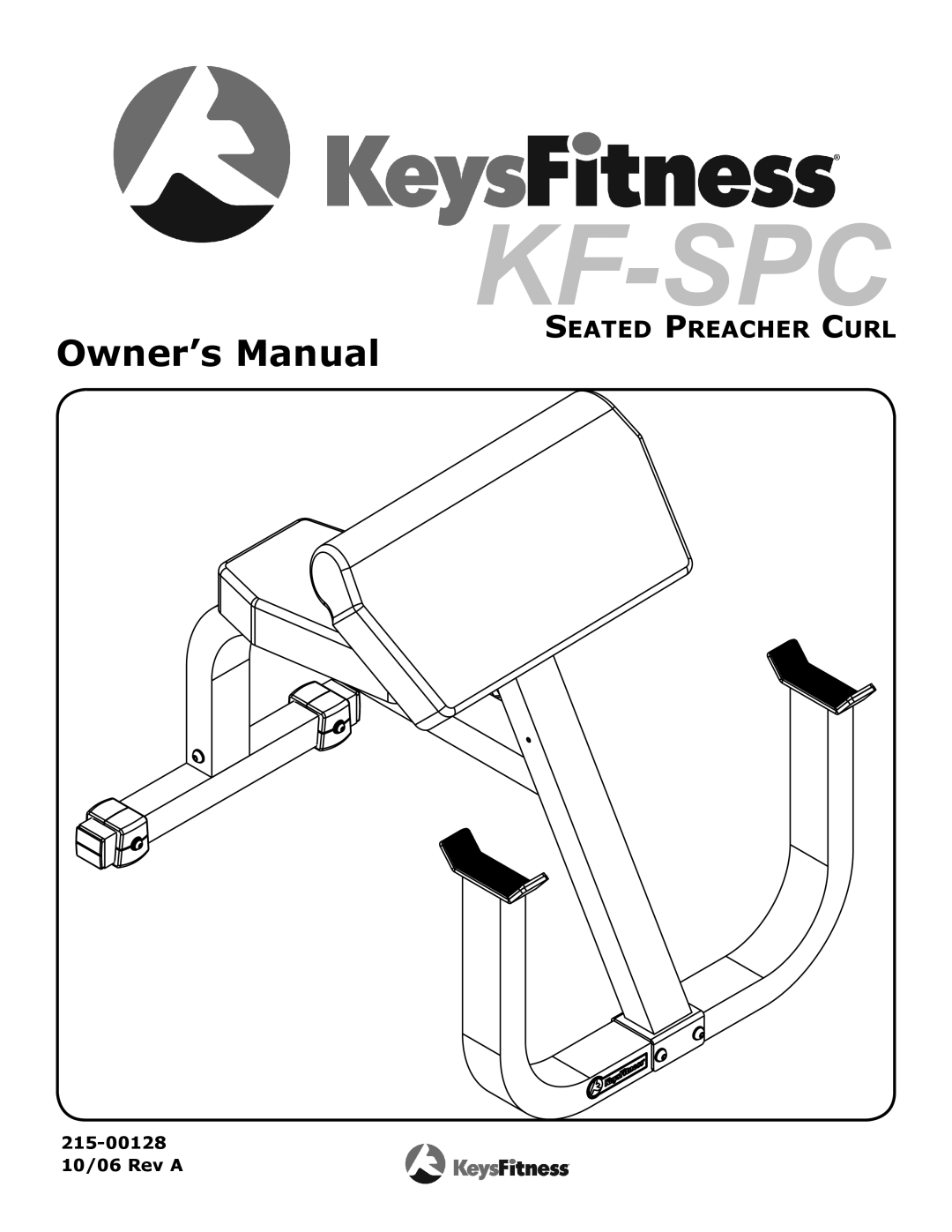 Keys Fitness KF-SPC owner manual Kf-Spc 