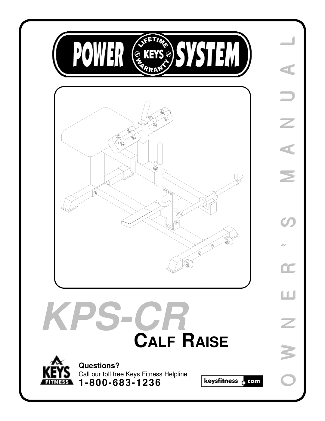 Keys Fitness KPS-CR manual Kps-Cr 