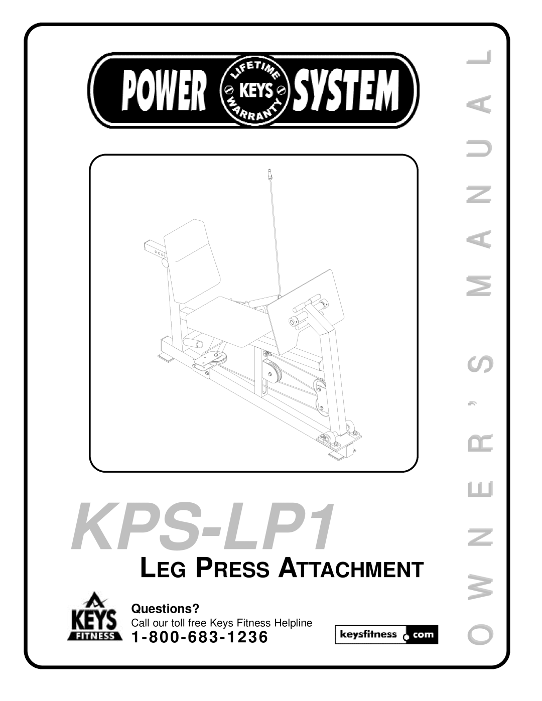 Keys Fitness KPS-LP1 manual 