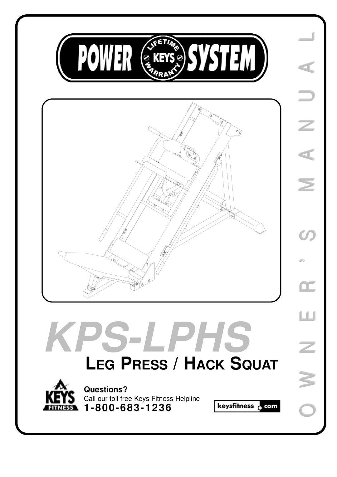 Keys Fitness KPS-LPHS manual Kps-Lphs 