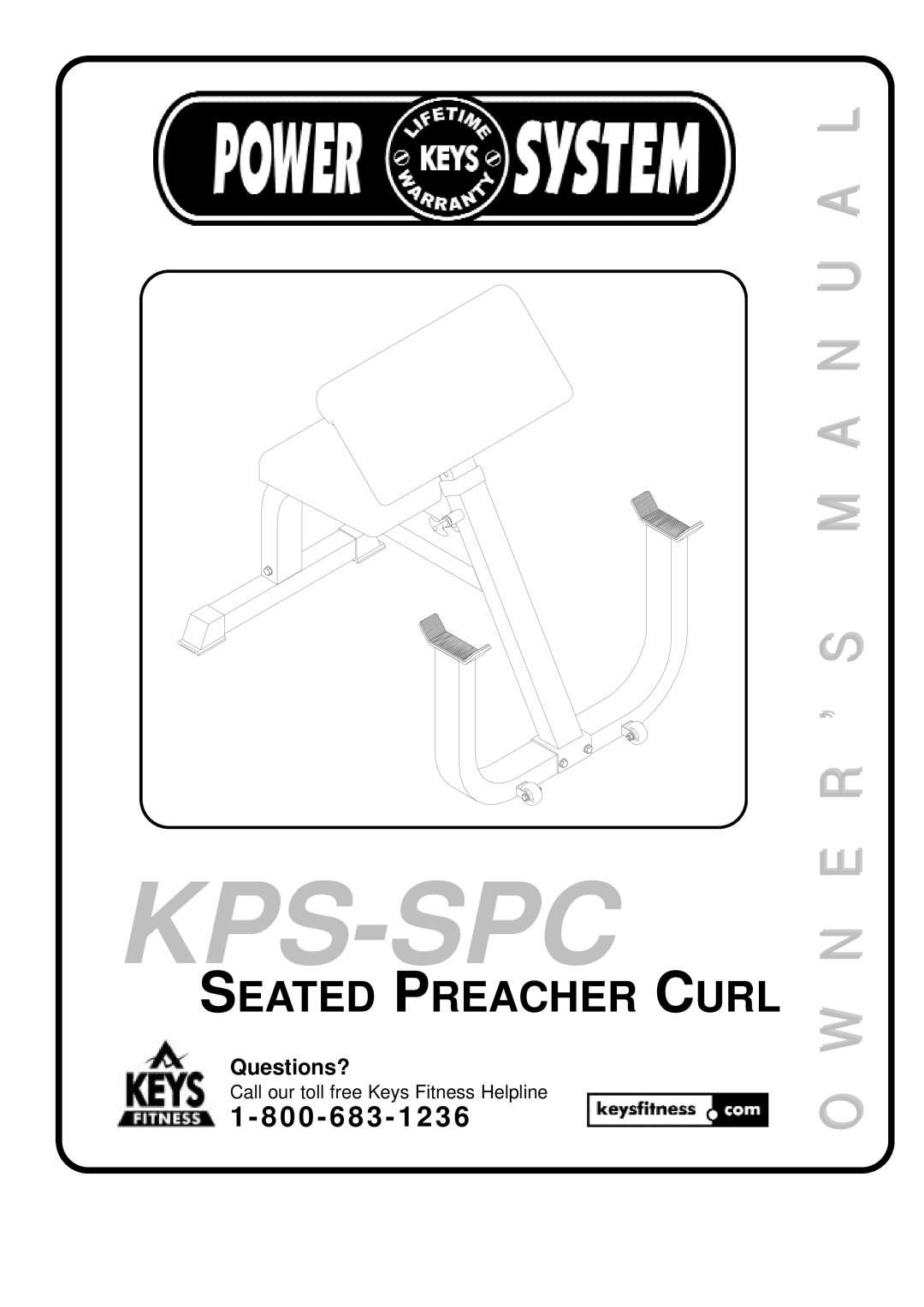 Keys Fitness KPS-SPC manual Kps-Spc 