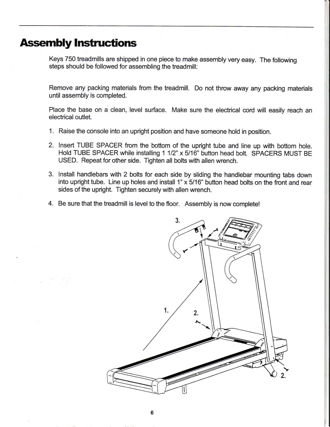 Keys Fitness PRO 750 manual 