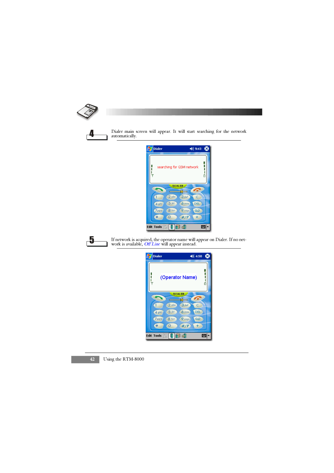 Keys Fitness RTM-8000 owner manual 