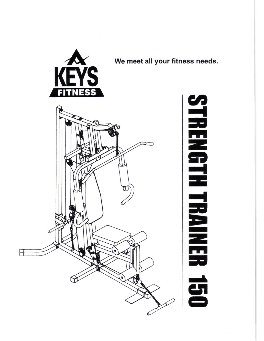 Keys Fitness ST-150 manual 