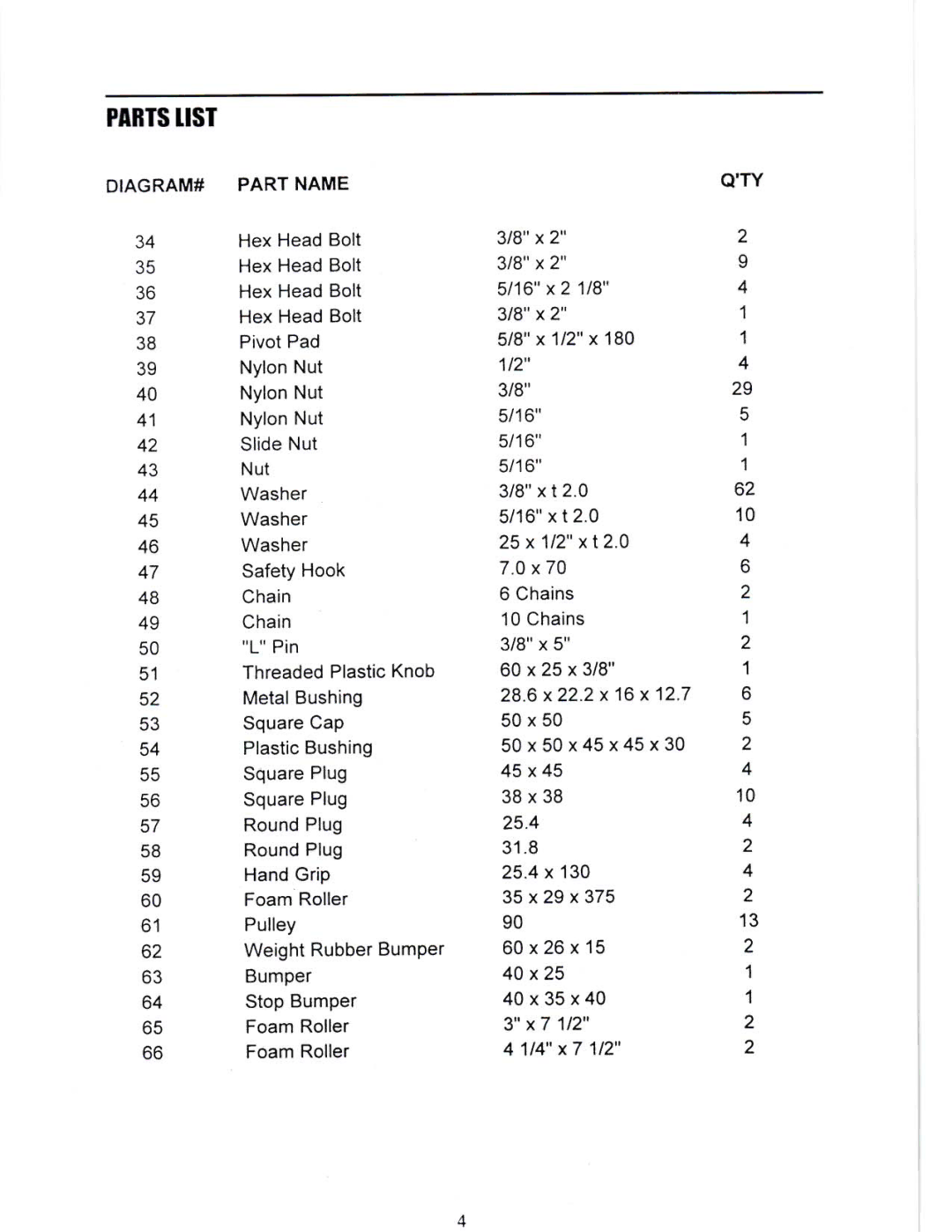 Keys Fitness ST-150 manual 